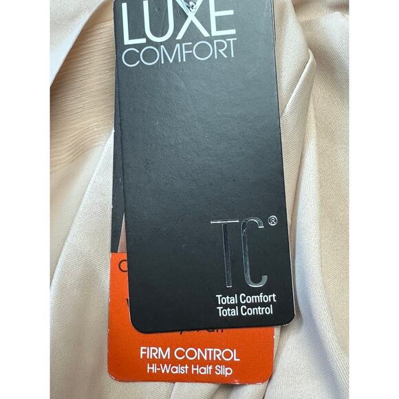 TC Fine Intimates Beige Firm Control Hi-Waist Half Slip Size XL NWT - Picture 7 of 9